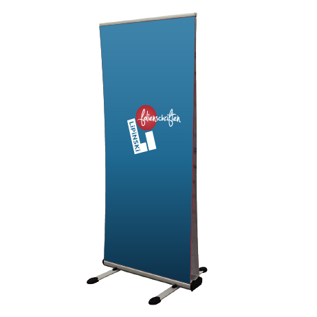 Roll-Up Outdoor | B 85 cm x H 200 cm | beidseitig bedruckt